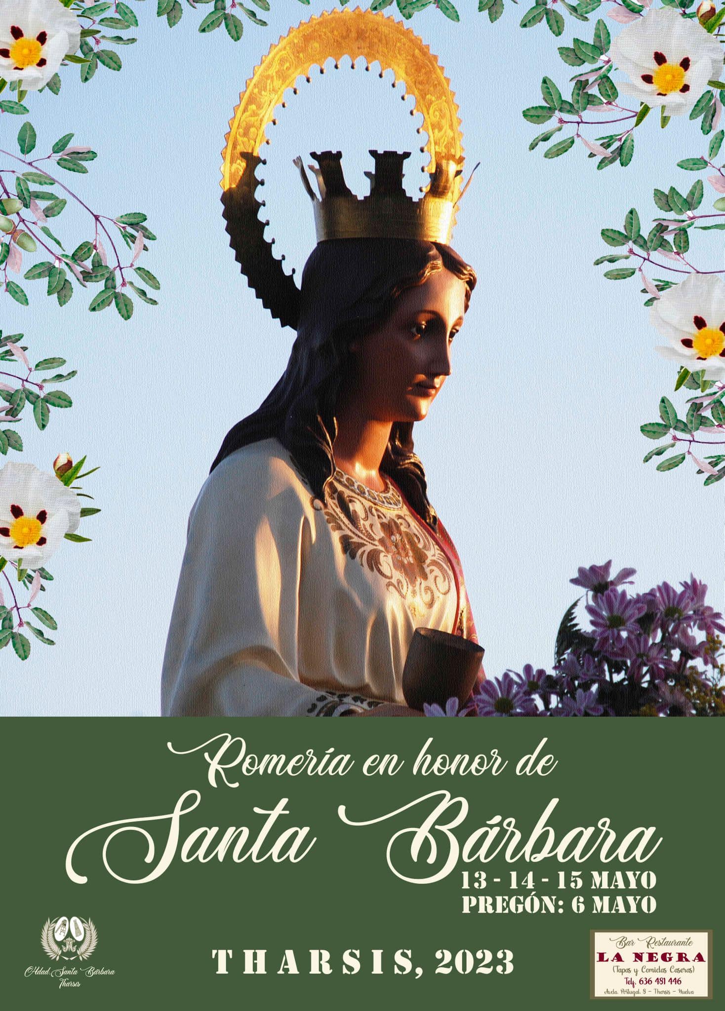 Romería en honor a Santa Bárbara 2023 Tharsis